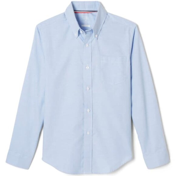 French Toast Other - French Toast SE9002 Boys Oxford Long Sleeve Button Down Shirt Light Blue